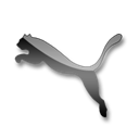 Puma noir icon